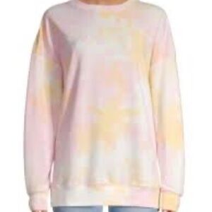 Wildfox Cotton Candy Oversized Sweatshirt Size Small long sleeve pullover